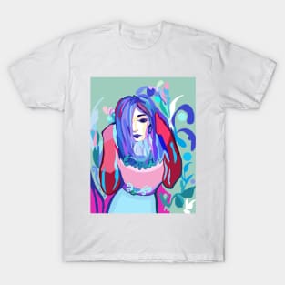 Cute fantasy  girl T-Shirt